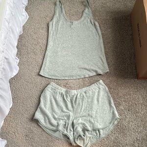 Soma Light Blue/Gray Women's Pajama Set